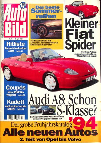 Deckblatt Auto Bild (14/1994)
